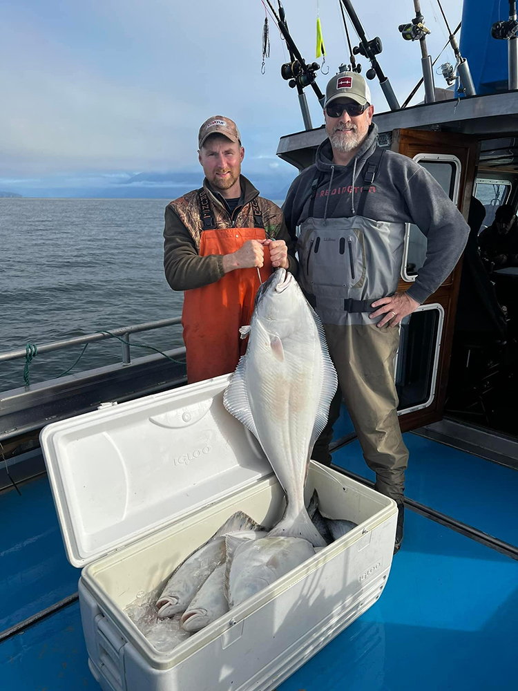 halibut fishing from icy strait point